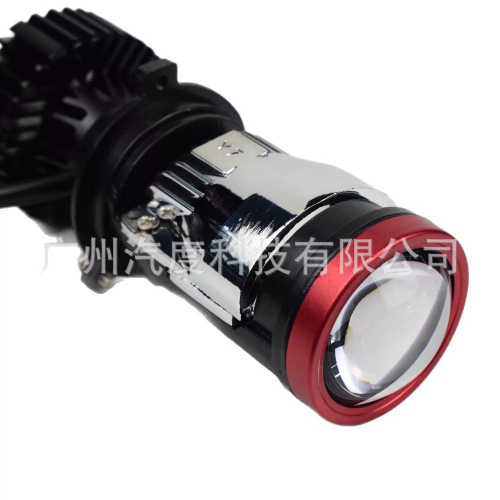 Автомобильная LED-фара H4 с малой линзой, модели Y8 Y6D Y3 Y4 A82 Y7D, универсальная для авто и мото, 12–24 В