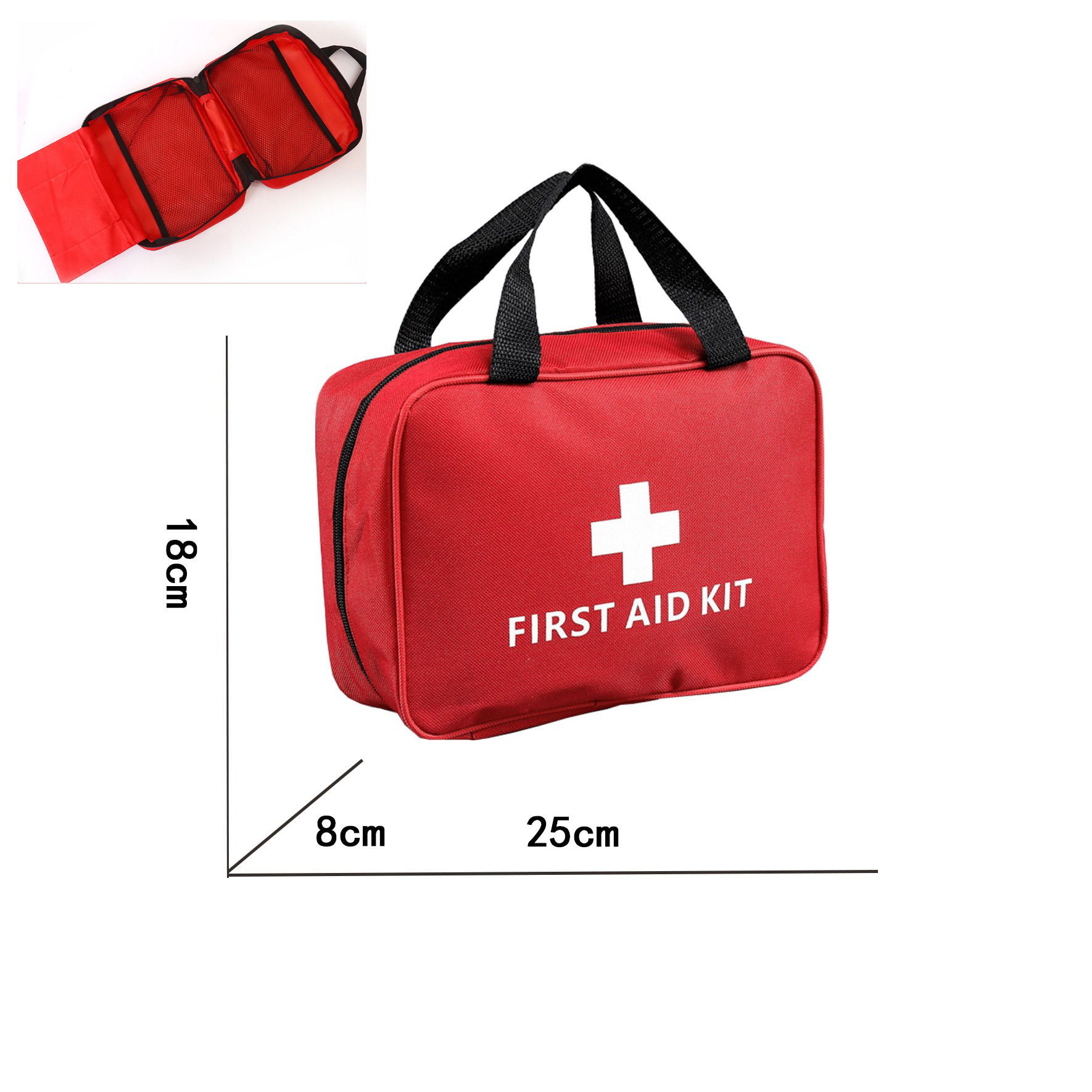 Large Portable First Aid Storage Bag Medical Bag Car Emergency Bag Portable Epidemic Prevention Bag Outdoor Health Bag
