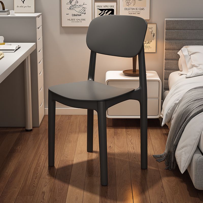 塑料椅子家用加厚靠背餐椅现代简约商用网红餐厅凳户外桌椅旋风凳
