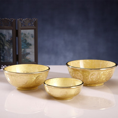 圓通工藝 銅八吉祥 供碗復古結晶供佛齋碗小號供水碗供碗佛前貢碗