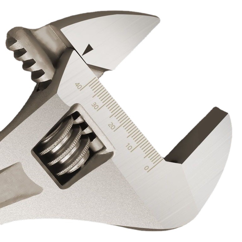 El fabricante suministra llaves ajustables, llaves de carraca con orificio cuadrado, llaves ajustables niqueladas, llaves flexibles, gruesas y duraderas.