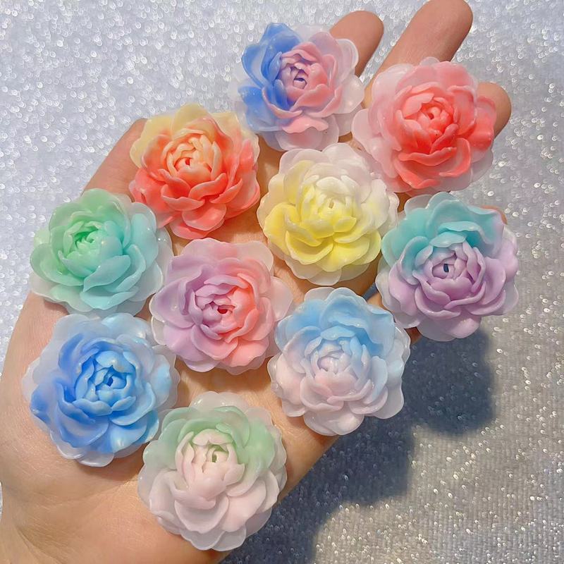 【哑光大茉莉】卡37mm萤火虫夜光 手工DIY饰品-树脂|undefined