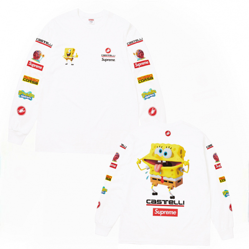 高版本supreme25SS 潮牌HOODED SWEATSHIRT 大LOGO加绒帽衫卫衣|undefined