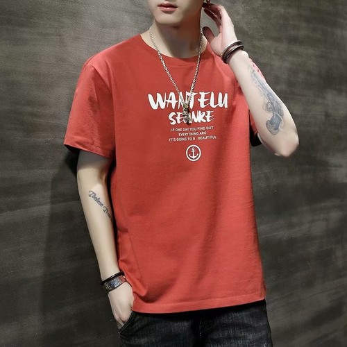 Workwear-durable and stain-resistant loose-fit mens t-shirt for men, workwear, construction site workers, short-sleeve t-shirt for men