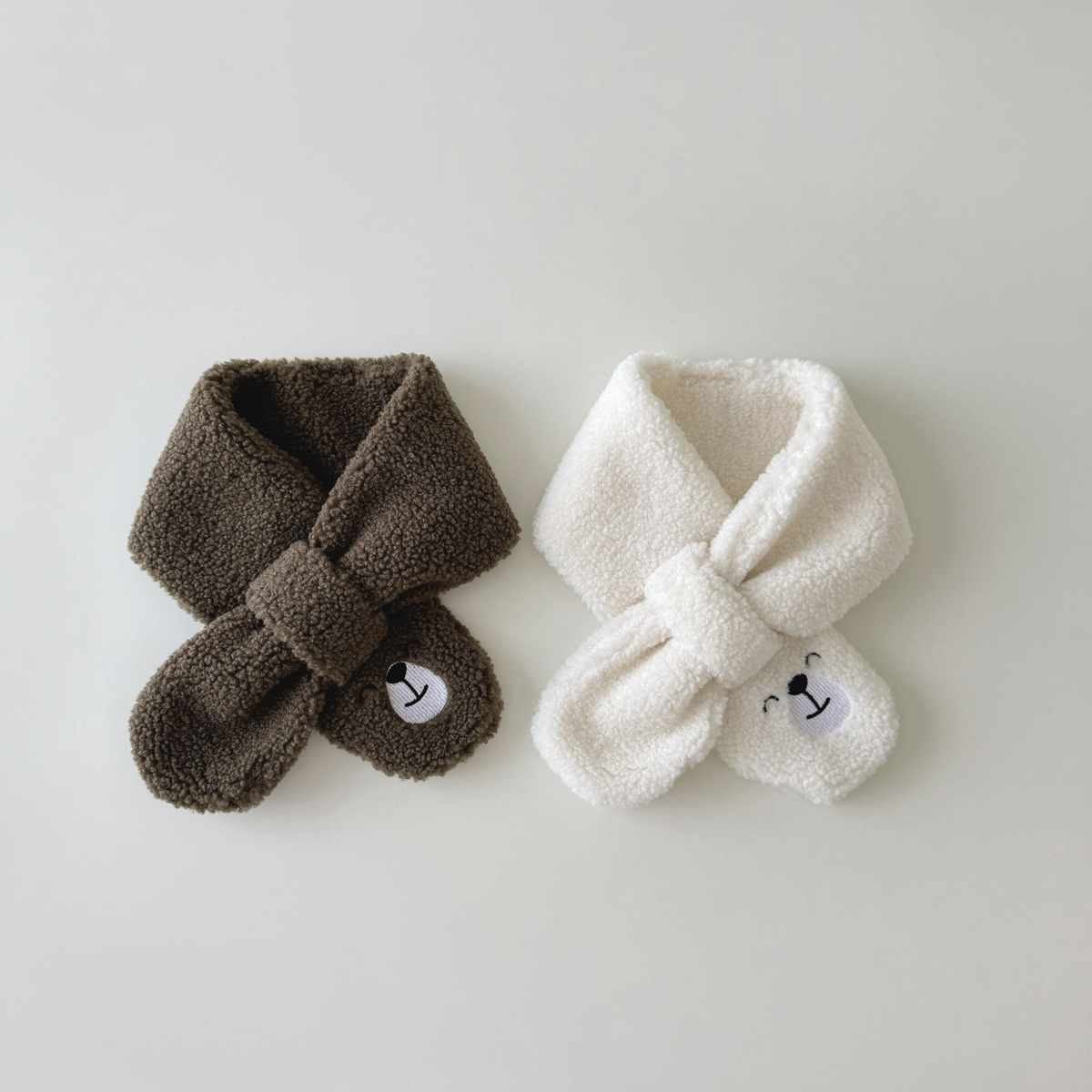 Guanti per bambini Inverno Instagram simpatico cartone animato peluche sciarpa per bambini e bambine_voghion.com