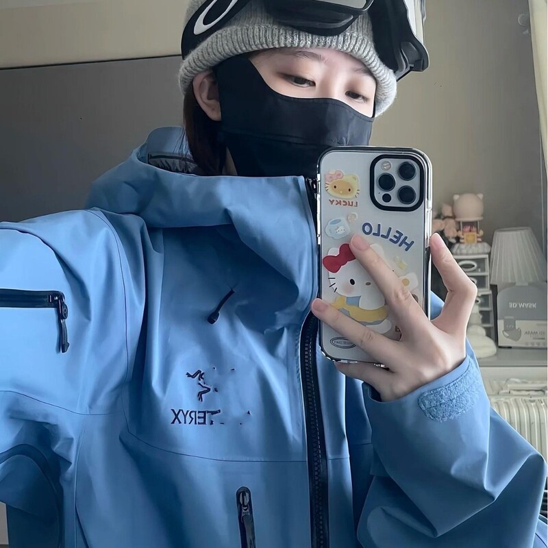 Bird's same model hardshell jacket SV windproof and waterproof jacket for men and women, seventh generation outdoor hiking jacket