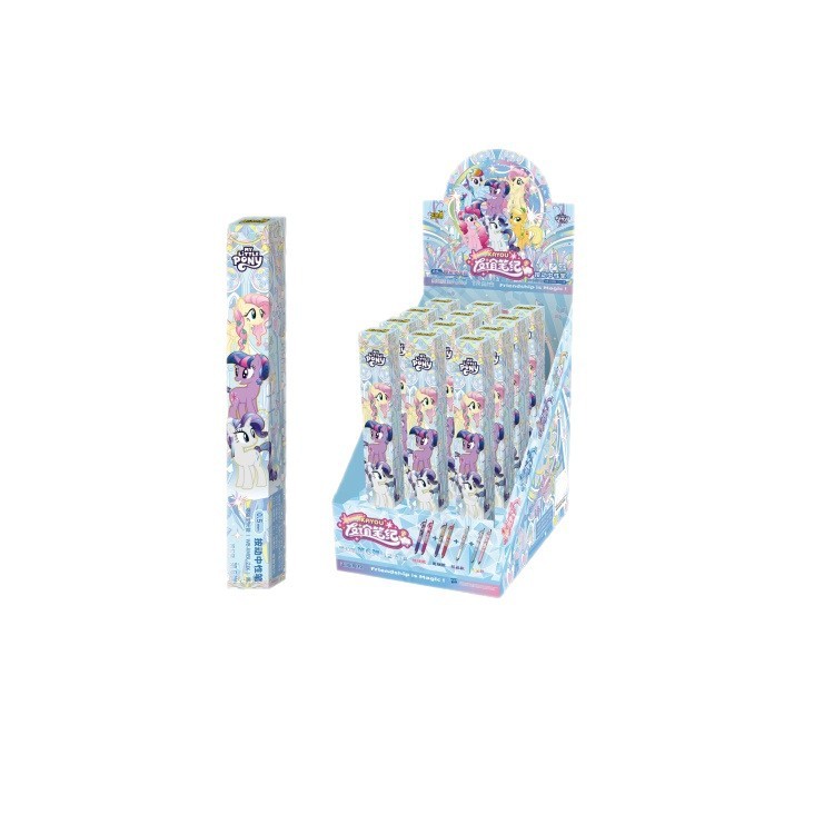 卡游小马中性笔5弹按动隐藏碧琪小学文具周边 绮幻版第6弹盲盒笔|undefined