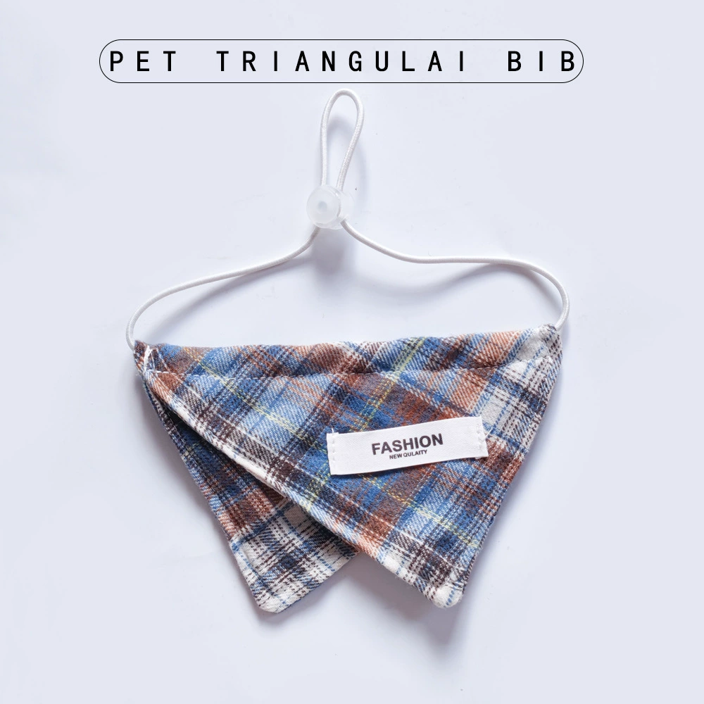 Английский стиль джентльмен домашнее животное треугольное полотенце кошка собака собака японский нагрудник для двухсторонних украшений для домашних животных