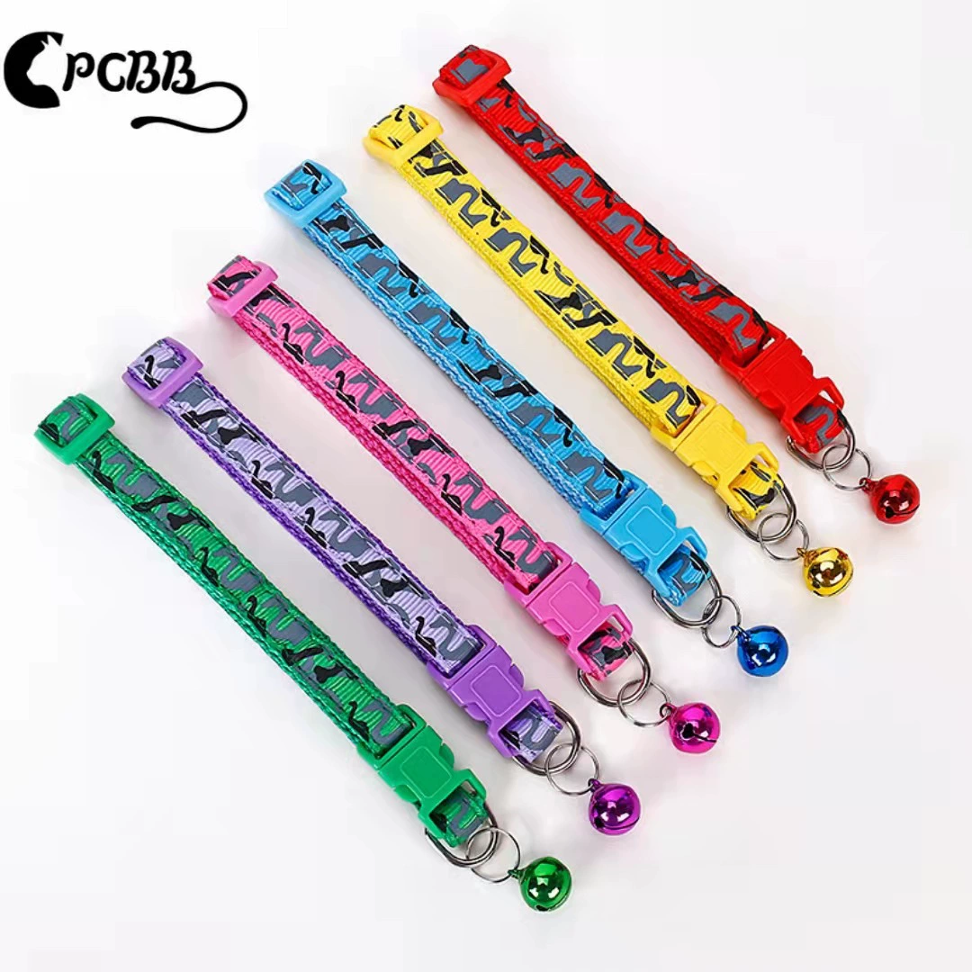 1,0 патч ошейники Камуфляжный ошейник-колокольчик для кошек цепочка для собак ошейник большое количество в наличии Заводской магазин