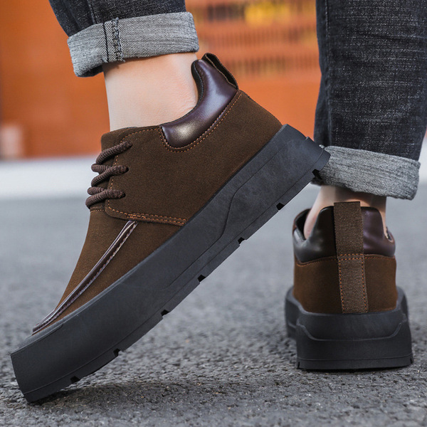 Winter retro insulated keep warm sneakers English style