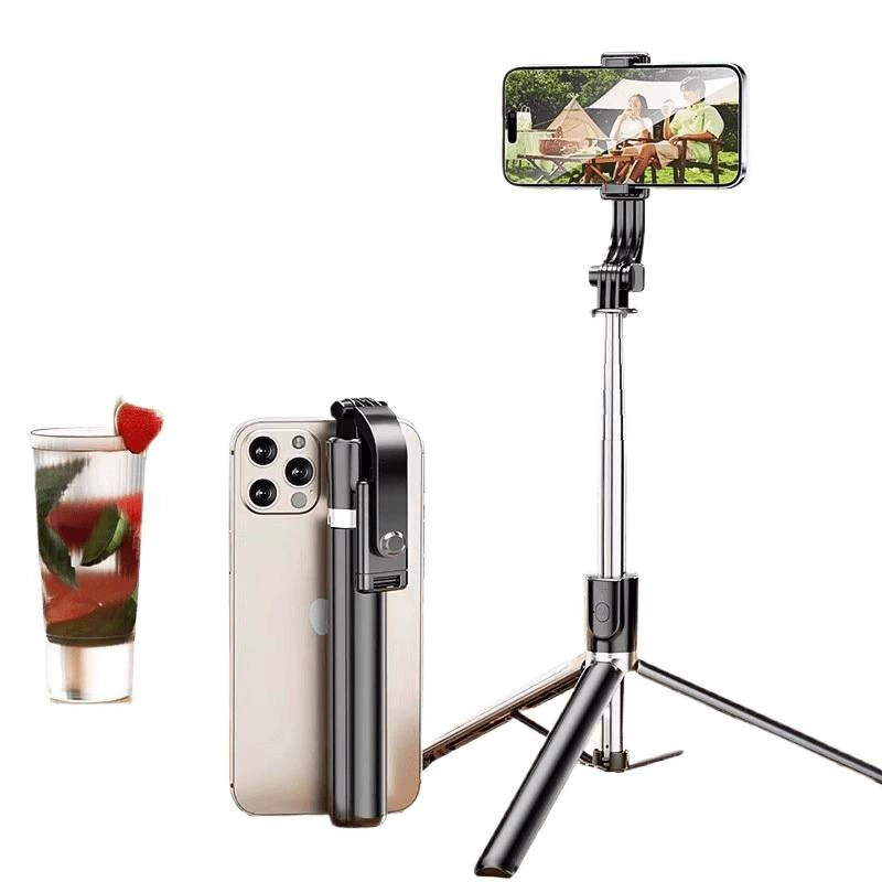 Mobile phone, handheld folding corner frame for traveling, new collection, bluetooth, remote control