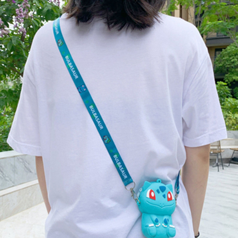 Mini bolsa de elfo de dibujos animados niño pequeño monedero de silicona niños Linda niña todo partido bolsa de mensajero moda