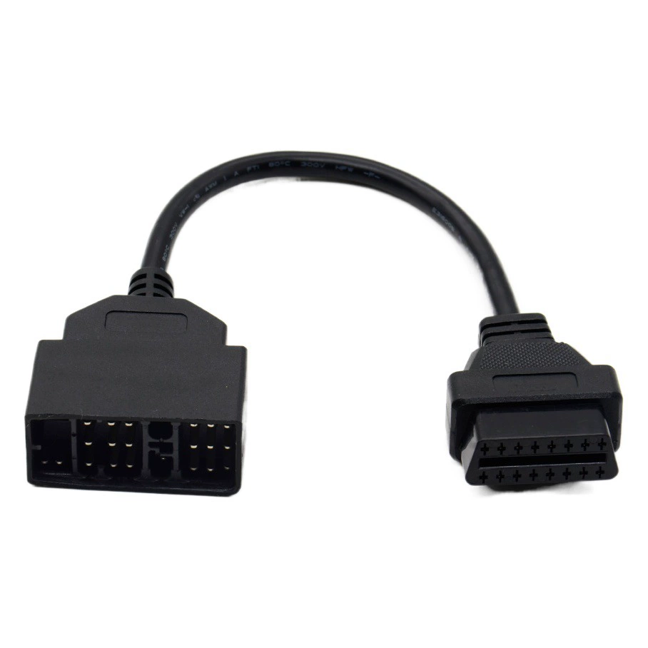 Для Toyota 22-контактный автомобильный кабель TOYOTA 22 pin to 16pin OBD2 Cable
