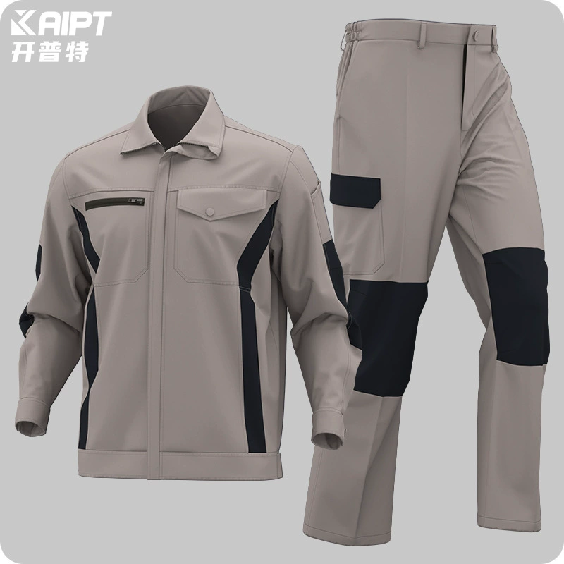 Трансграничная цветная рабочая одежда Мужская одежда на молнии усиленная износостойкая одежда