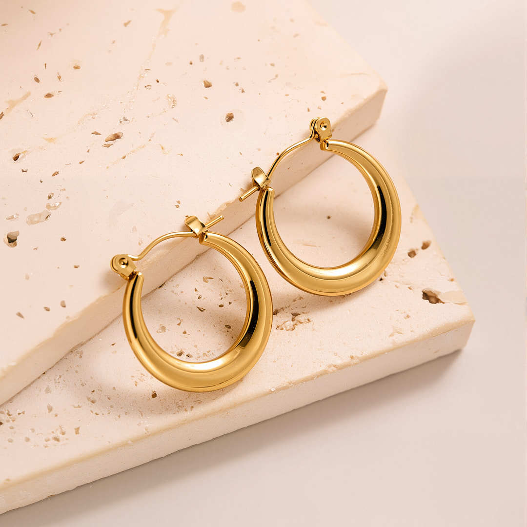 Eh067 earrings gold