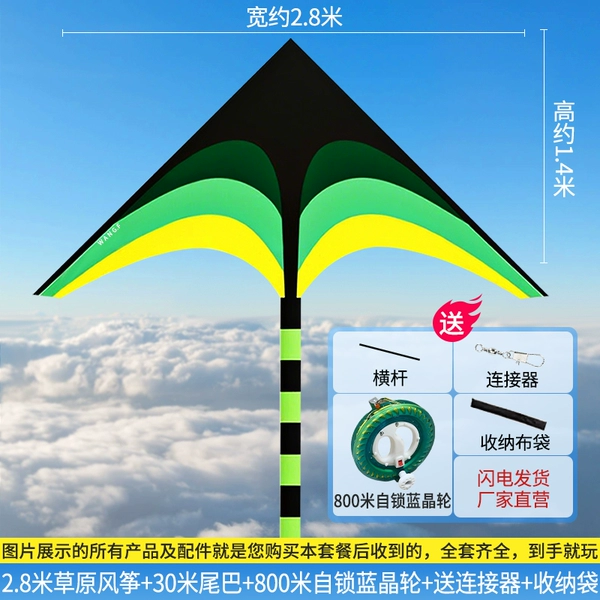 Kite, storage bag, 2.8meter, 30meter, 800meter