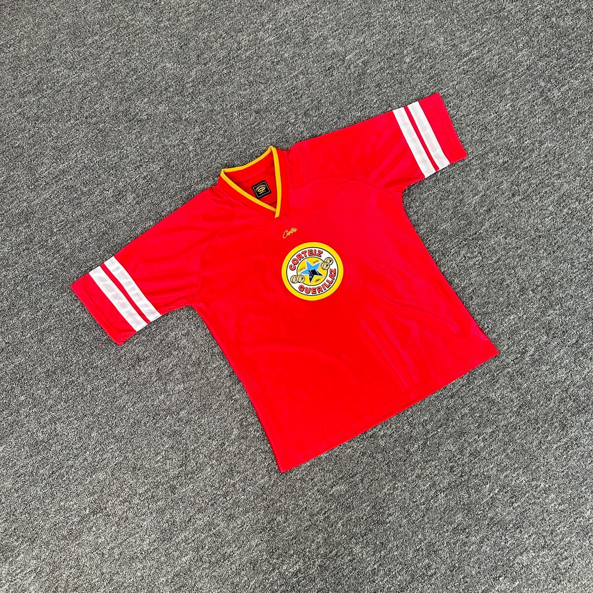 Marca de moda europea y americana transfronteriza Alcatraz Camiseta de manga corta con estampado de letras reflectantes Traje de pantalones cortos casuales de calle para hombres y mujeres