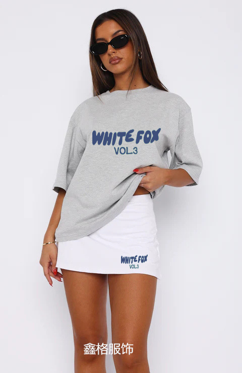 欧米の上着のファッションの潮流のアルファベットの発泡のプリントの女性の通気性のtシャツのタイトな運動の5分のズボンのスーツの女性|undefined
