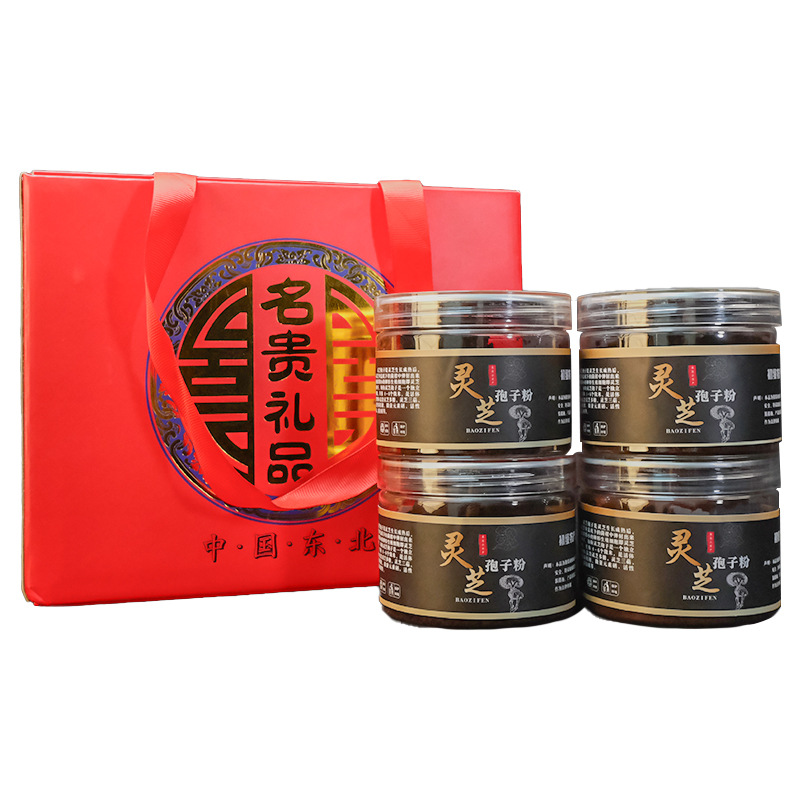 [전자상거래 인기상품] 포자분말 50g*4병 선물박스