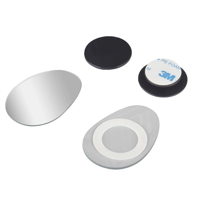 Spot Assist Mirror, Large field of view rear view auxiliary mirror