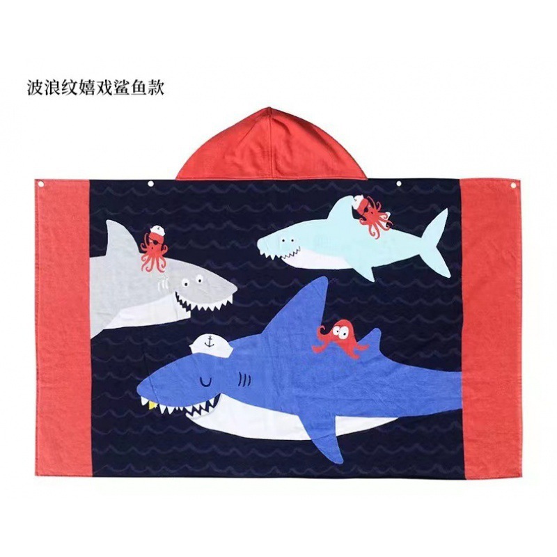 물결무늬 장난꾸러기 상어 스타일