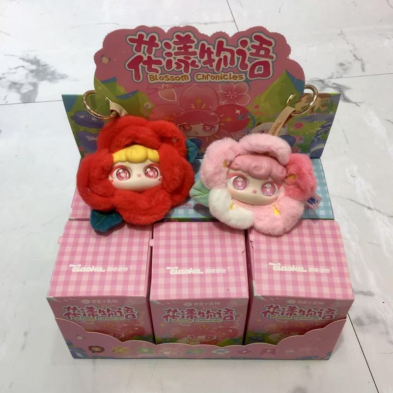 本物のCIAOKAトレンディな創造猫の願いかわいい顔全身シリーズぬいぐるみブラインドボックスバッグペンダントギフト|undefined