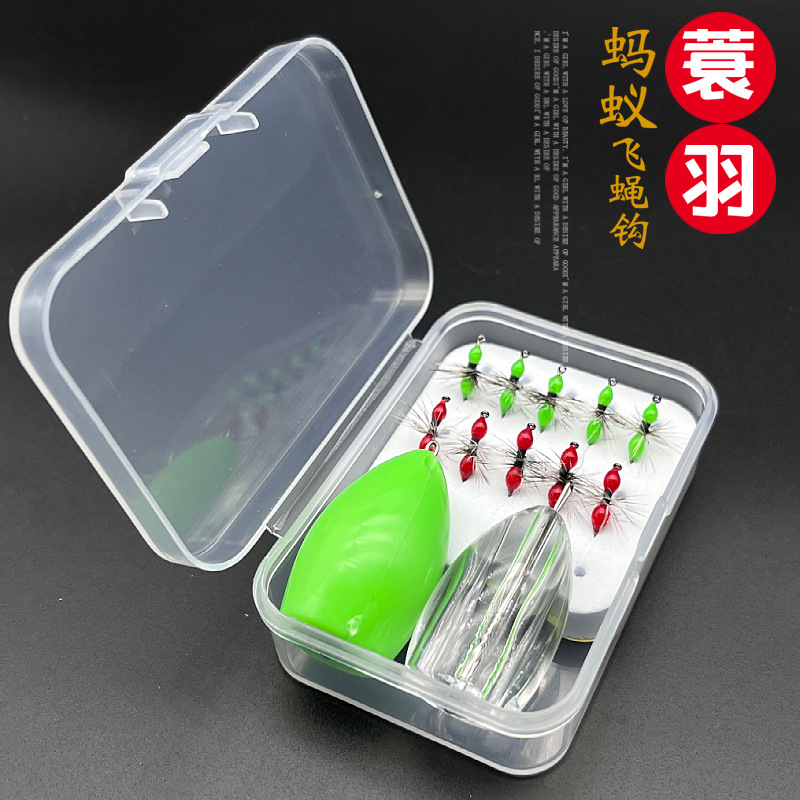 Luke Griffith Mosca Gancho Pesca Con Mosca Micropez Bimons' Bimonious Bobie Insecto Blanco A Rayas Caballo Boca