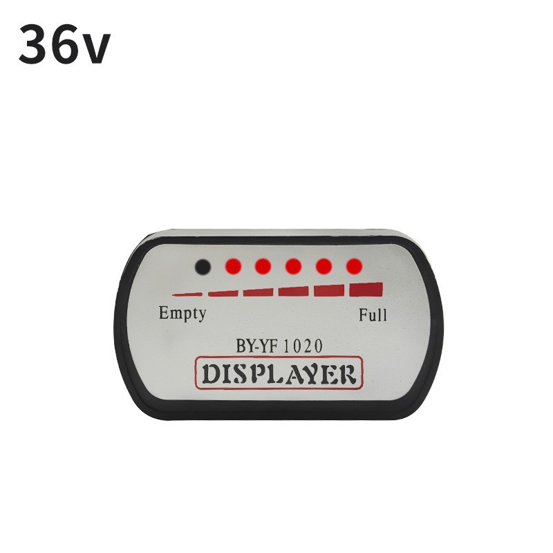 Batería de coche eléctrico batería de litio potencia modificada pantalla batería coche medidor de potencia pantalla de potencia