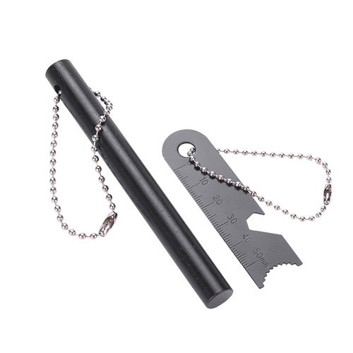 Outdoor flint set magnesium rod waterproof fire stick camping fire stick Bell wilderness survival equipment