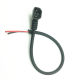 Electric battery car word Port elbow power cord color display male charging port female socket male elbow color display