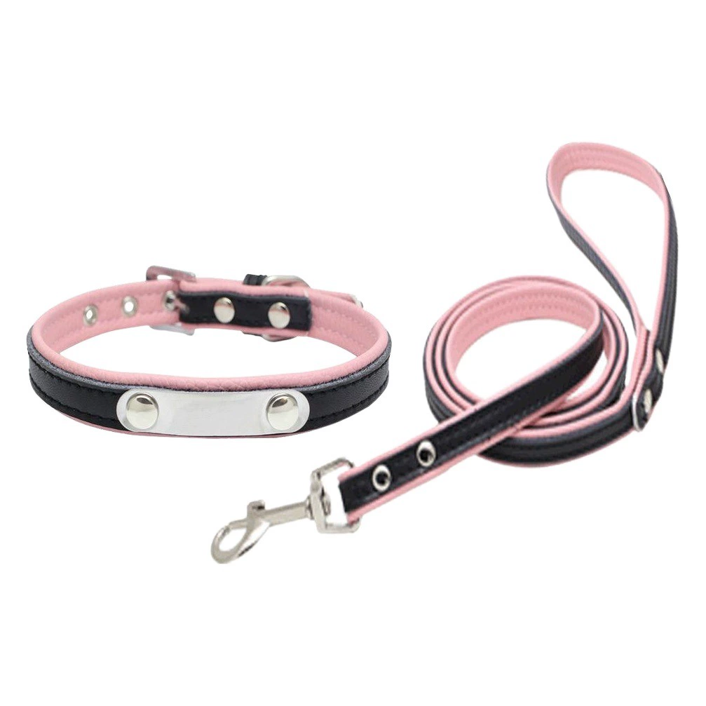 Ягодный горячий стиль нержавеющей стали железа надписи животное ошейник кожа собака цепи кошка ремень с большими, средними и маленькими собаками зоотовары