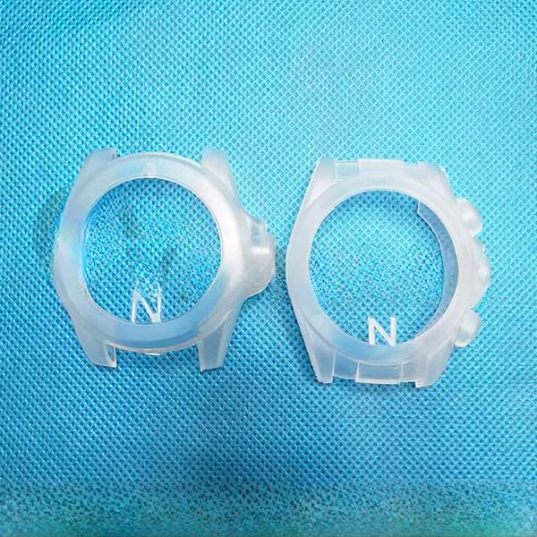 Watch Protective Shell Transparent Silicone Cover for Water Ghost 40mm Watch Diameter Submariners Watch Accessories Scratch-resistant Waterproof Watch Cover