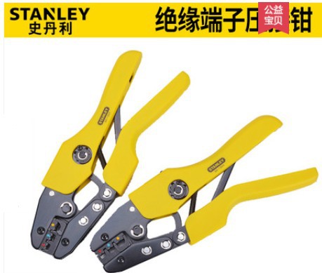 史丹利工具A系列绝缘端子压接钳84-844-22压线钳B系列84-850-22