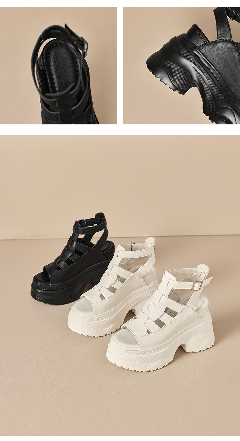 Sandal cao gót nữ hở mũi đế xuồng gót 12 cm — màu đen, màu mơ chi tiết 11
