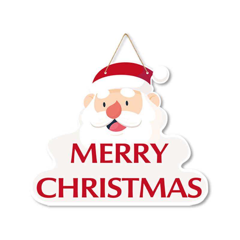 クロスボーダークリスマスレターフラッグバナー紙クリスマスフラワーハンギングフラッグ吊り下げフラッグ雰囲気アレンジメントパーティーデコレーション|undefined