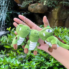 恐龍霸王龍毛絨玩具鑰匙扣包包掛飾娃娃玩偶公仔毛絨掛件批發