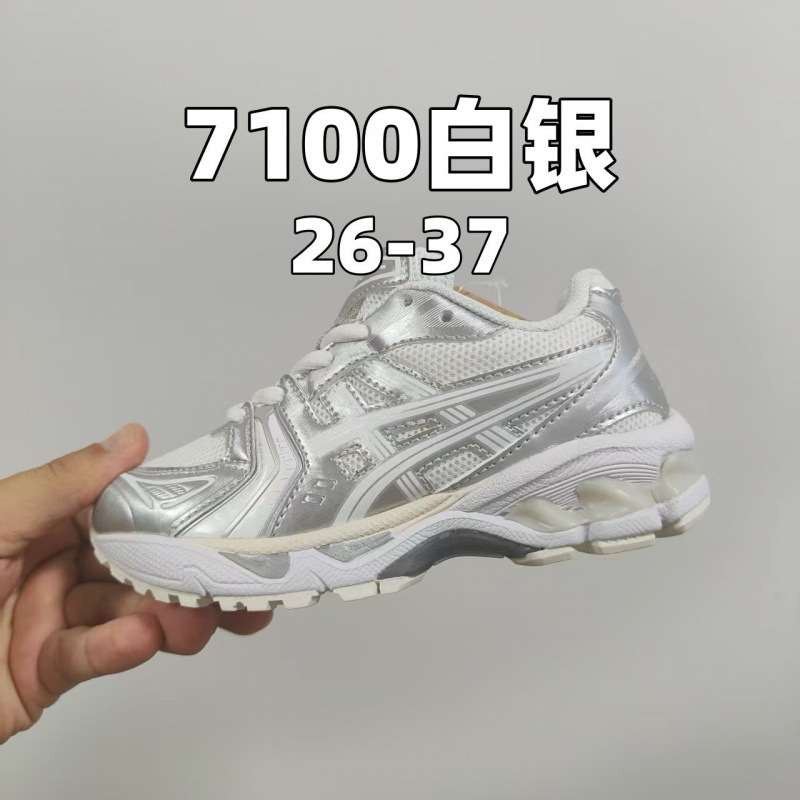 Putian children's shoes KAYANO 14, boys' and girls' mesh lace-up lightweight non-slip wear-resistant running shoes, wholesale