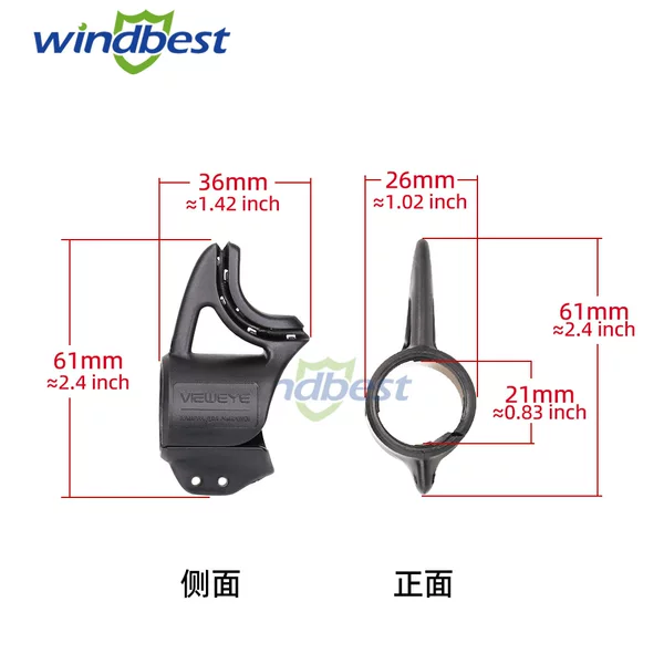 Fish Finder Accessories Camera Plastic Bracket