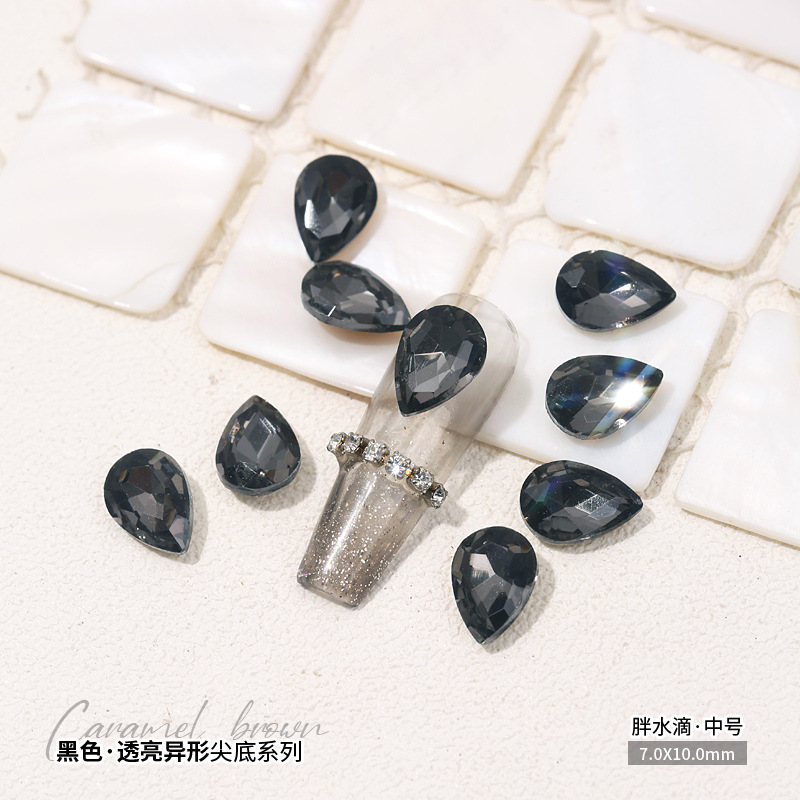 뚱뚱한 물방울 7x10mm 싱글