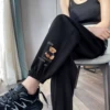 SO Bear Beam Bad Black Pants thin