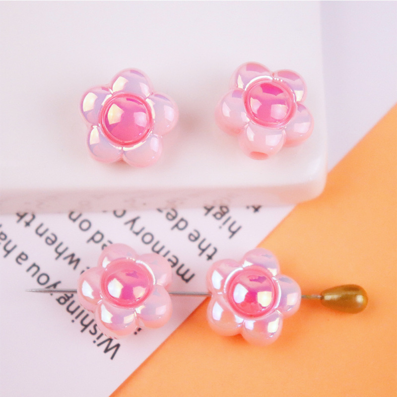 16 ミリメートルカラーメッキソリッドカラープラムビーズアクリルビーズルースビーズ手作りビーズネックレスブレスレット作成アクセサリー|undefined