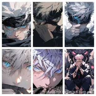 Anime Decoration Two-Dimensional Cartoon Digital Oil Painting Handmade Graffiti Digital Oil Painting Living Room Study Bedroom Decoration Painting