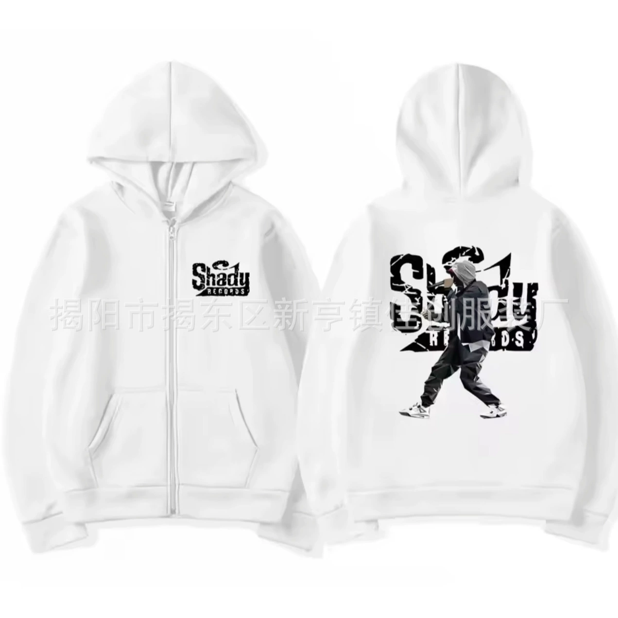 Европейский и американский певец Eminem Slim Shady Музыкальная обложка графический принт кардиган худи свитшот тренд