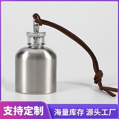 卸売り携帯小酒びん304ステンレス酒びん1オンス吊りひも白酒瓶