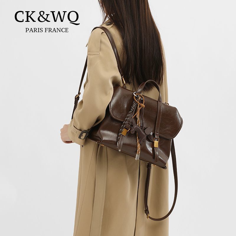 Ck&Wq/2026 Spring and Summer New Product Commuter Fashion Versatile Backpack for College Students