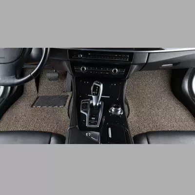 mats, carpet-style silk loop, custom-made for, Car Carpet - brown-contact-customer-service-to-inform-the-model-year-drivers-seat-passenger-seat-silk-loop-floor-mats-wear-resistant