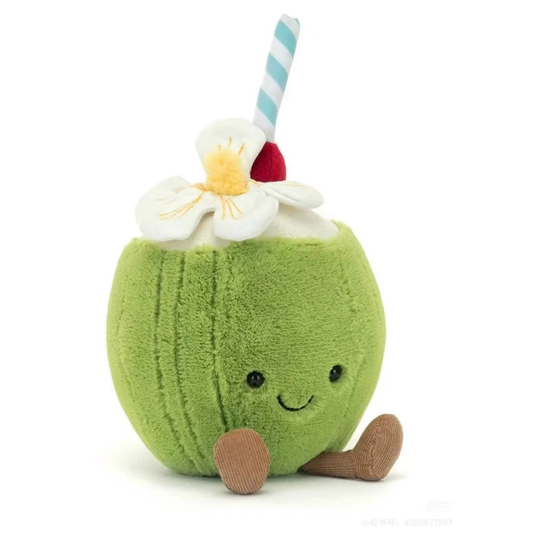 Xia Xinpin кокосовый лимонад огненный дракон фруктовый сундук с сокровищами Коралловый Уокли попугай плюшевая кукла