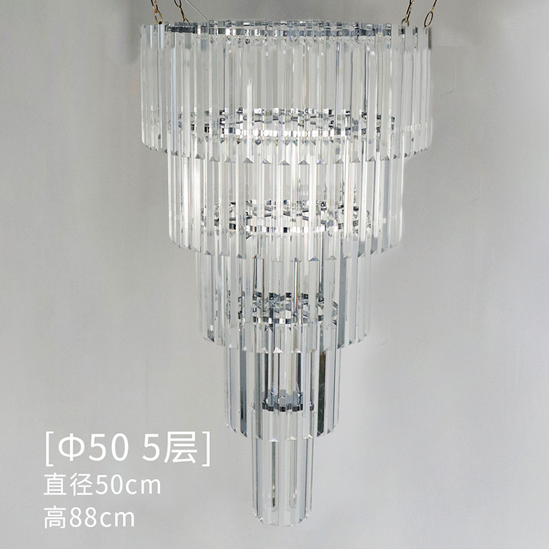 Nueva boda de hierro forjado cortina de perlas de cristal candelabro pabellón ceremonia sala de bodas decoración de estilo europeo candelabro