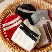 25秋冬新品  耐尔丝光羊毛女袜（双针女袜）