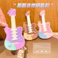 legal guitarra desenhos animados chaveiro escola pingente personalidade criativa carro chaveiro casal saco pingente atacado 4